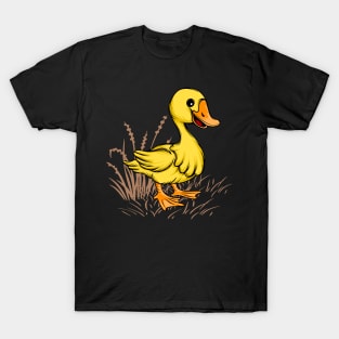 Cute Yellow duck Graphic T-shirt | Duck Lover Gift T-Shirt